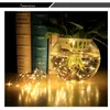 2017 Xmas lampa USB 5V Operated Fairy Lights 5M 50LEDS 10M 100LEDS LED Koppar Tråd Fairy String Lights Christmas Home Party