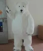 2017熱い素敵なホパールベアマのマスコット衣装大人のサイズ動物のテーマホワイトベアマスコットマスコッタアウトフィットスーツのファンシードレス