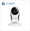 100% Original Z-Ben Mini WiFi IP-kamera 720P HD Smart P2P Baby Monitor CCTV Säkerhetskamera 180 grader Panoramisk Fisheye Lens Tvåvägs ljud