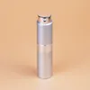 8 ml 15 ml draagbare roterende lege spray parfumfles geanodiseerd aluminium reizen flessen glas oliën diffusers make-up vloeibare verstuiver sprays bottling tube