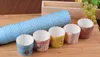 Mini Paper Cupcake Baking Cups Muffin Cake cups Food grade wit karton bakvormpjes op hoge temperatuur 50 Pack