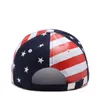 2017 nouveau unisexe impression drapeau américain casquette de Baseball femmes courbé rayé bord Hip Hop casquettes hommes étoiles Gorras Snapback chapeaux