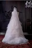 2022 Düğün Gelin Elbise Safe Boyun Bir Hat Seksi Uzun Kollu Çırpma Tül Illusion Sırt İnci Boncuklu Monique Lhuillier Gelinlik