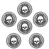 10 pcs Skull Punk badges patches for clothing iron embroidered patch applique iron on patches sewing accessories for DIY clothes DZ-356