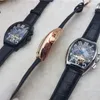 moda orologi da uomo di lusso orologio da lavoro meccanico automatico top brand designer lunetta dorata grandi orologi da polso mese settimana giorno data cinturino in pelle per uomo regalo