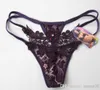 الدانتيل المثير للسيدات G-String Thongs سراويل داخلية Lingerie Legherie Lower Weistline ملابس داخلية.