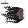 360 Lace Frontal peruk 22 * ​​4 * 2 Brasiliansk Loose Deep Wave Mänskliga hår för Black Women Greatemy Full Lace Band Frontal med Baby Hair