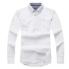 Groothandel 2017 nieuwe herfst en winter mannen lange mouw 100% katoenen shirt pure mannen casual mode Oxford shirt sociale merk kleding