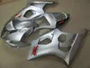 Części zamienne części zamienne do SUZUKI GSXR1000 03 04 Silver Fairings Set GSXR1000 2003 2004 OT06