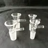 Color funnel 14mm , Glass Bongs Accessories Unique Oil Burner Glass Pipes Water Pipes Glass Pipe Oil Rigs Smoking with Dropper