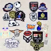 Diy patches for clothing iron embroidered patch applique iron on patches sewing accessories badge stickers for clothes bag 50pcs2784