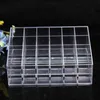 60pcs/lot Fast shipping 24 Lipstick Holder Display Stand Clear Acrylic Cosmetic Organizer Makeup Case Sundry Storage makeup organizer box