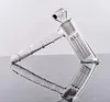 Billiga till salu 14cm Vattenrör 18.8mm Joint Glass Hammer 6 Arm per glas Percolator Bubbler Rökpipor Recycler Glass Gongs Hookahs