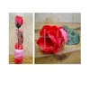 Pojedyncze róże Mydło Kwiaty do ślubu Favors for Mother Day Prezent lub Dekoracji Hurtownie Soap DHL Darmowa Wysyłka