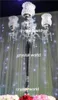 Новый! Свадебный кристалл канделябры в продаже, декоративная высокая свадьба Candelabra Candele,