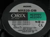 Para ORIX MRS20-DM AC 200 V 230 V 0.5A 50/60 Hz 2 fios 200x200x90mm Servidor Quadrado Ventilador de refrigeração