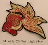 Ferro Em Remendos DIY patch de lantejoulas adesivo Para roupas Roupas Emblemas de Tecido De Costura glitter brilhante peixe azul vermelho etc