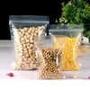 10x15cm HD Clear Plastic Food Grade Bag d'emballage Sac PE PE PE PE PE RESELLABLE SAC