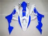 Injection molded top selling fairing kit for Yamaha YZFR1 2004 2005 2006 white blue fairings YZF R1 04-06 OT24