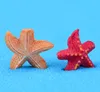 30set MOQ gros gratuite shiping mignon mini résine étoile de mer fée miniature maison et jardin quotidien ou décoration de mariage onament 2 * 2.5 cm pentagone