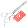 6.0inch Meisha Hot Selling Vänsterhänt Barber Saxar Tunna Shears JP440C Högkvalitativ Frisör Tesoura Hair Stylist Tool, Ha0127