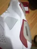 Alternate 6s White Gym Red Hare à la main Chaussures de basket-ball en gros avec Box Men Gratuit