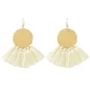 Idealway Fashion 5 Colors Gold Ploated Ally Draad Tassel Shourouk Oorrings