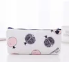 Gros kawaii papeterie produits scolaires fournitures de bureau mignon dessins animés fruits style toile crayon sacs de stockage sacs livraison gratuite