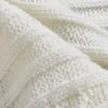 新しい生まれたばかりの赤ちゃんニット寝袋毛布の手作りラップスーパーソフト寝袋綿のジャカードの毛布層の糸タッセルハットトップ