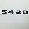 Autotillbehör S420 S430 S450 S500 S550 S600 bakre svanslogo Emblem Badge Namnplatta klistermärke för Mercedes Benz W220 W2212755