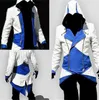 New Hot grossistmord Creed 3 Cosplay Overcoat 12 färger Mode Assassin's Creed Cool Men Tops Slim Connor Jacket