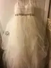 Pageant Dresses For Girls Spaghetti Sleeveless Flower Girl Dresses White Ivory Champagne Kids Ball Gowns Wedding Dress Sash Beading Belt