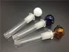 Bol en verre coloré bon marché de 14mm mâle 14.4mm femelle à 18.8mm mâle Joint Downstem accessoire de fumer tige vers le bas pour les plates-formes pétrolières Bongs