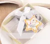 20 sztuk Silver Ze Stali Nierdzewnej Star Bookmark Do Ślubu Baby Shower Party Urodziny Prezent Pamiątki Pamiątkowe CS011