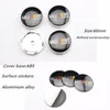 4pcs 60mm NEW Car Styling Accessories Emblem Badge Sticker Wheel Hub Caps Centre Cover for RALLIART MITSUBISHI LANCER PAJERO