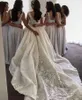 Romantic Princess Ball Gown Trouwjurk Lace Wedding Dresses 2021 robe de mariage Applique Bridal Gowns