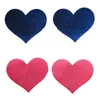 4 färger Nippel täcker hjärtform Säkerhet Miljöskydd Tit Tejp Nippel klistermärke Pasties 10PairSlot7502836