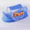 Partihandel-Hot Sale Cute Baby Crib Portable Typ Bekväma Bebisar Pad med Förseglat Myggnät Resor Baby Myggnät Barnsängkläder