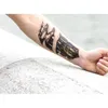 3D Large Waterproof Temporary Tattoos Stickers Mechanical Arm Fak Temporary Men Tattoo Sticker Body Art Removable Z49737210