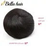 Bellahair 100 Echthaar-Duttverlängerungs-Donut-Chignon-Haarteile für Frauen und Männer, sofortiges Hochstecken mit Fake-Dutt-Haargummis