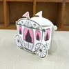 "Enchanted Carriage" Fairytale Themed Paper Favor Holder Box/Wedding Boxes Cinderella Pumpkin Carriage Candy Boxes