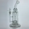 Tiktok Torus Glass Bongs Torus Recycler喫煙ガラスウォーターパイプボンズファブエッグダブリググラスホーブズ14.4 mmジョイント