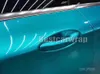 Lake Blue Gloss Metalik Vinil Sarma Air Bubble Pearl Mavi Şeker Araba Stil Teknesi ile Araba Sarısı