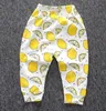 Enfants Vêtements PP Pantalon Bébé Ins Xmas Sarouel Enfant En Bas Âge Coton Mode Pantalon Garçons Lemon Leggings Fille Renard Collants Dinosaure Fruit Pant B3209