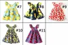 11 modèles cerise citron coton dos nu filles robe de plage florale mignon bébé été dos nu robe dos nu enfants robe à fleurs vintage