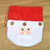 2017 Nieuwste Christmas Candy Tassen Gift Bag met Bell Cute Santa Claus Snowman Elk Bag voor Apple