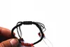 Hand catenary, pure manual weaving kong knot Red agate carving bamboo (now rising) bracelets.