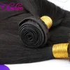 Choshim Kulak Dantel Ön 3or4 Demetleri ile Brezilyalı Remy Saç 13 * 4 Üst Dantel Frontal Hairline Dantel Frontal Bebek Saç ile 10A