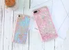 İPhone x Bling Bling Kılıfı için Renkli Yumuşak TPU Glitter Kristal Kılıf iphone 6 s artı ve iphone 7 8 8 artı opp paketi ile