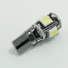 100 sztuk T10 5SMD 5050 led Canbus wolne od błędów światła samochodowe W5W 194 5 led żarówki biała lampa